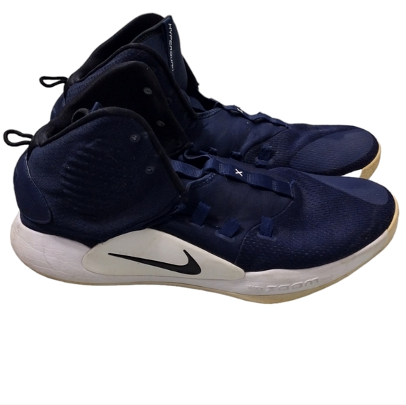 Nike Zoom Hyperdunk X TB Basketball Midnight Navy 2010 Men's 15 - Picture 9 of 11